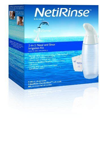 Hydrasense Netirinse 2 In 1 Nasal And Sinus Irrigation Kit By