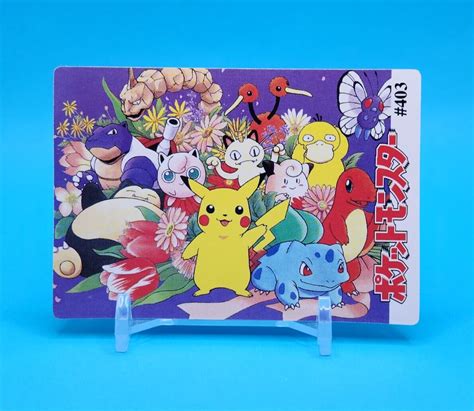 Pokemon Card Ash Misty Butterfree Pikachu Vending Machine