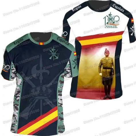 Camiseta Del A Os Centenario De La Legi N Espa Ola Para Hombres