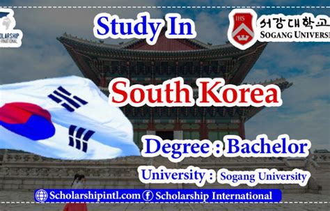 South Korea Scholarship Sogang University Admission Scholarships