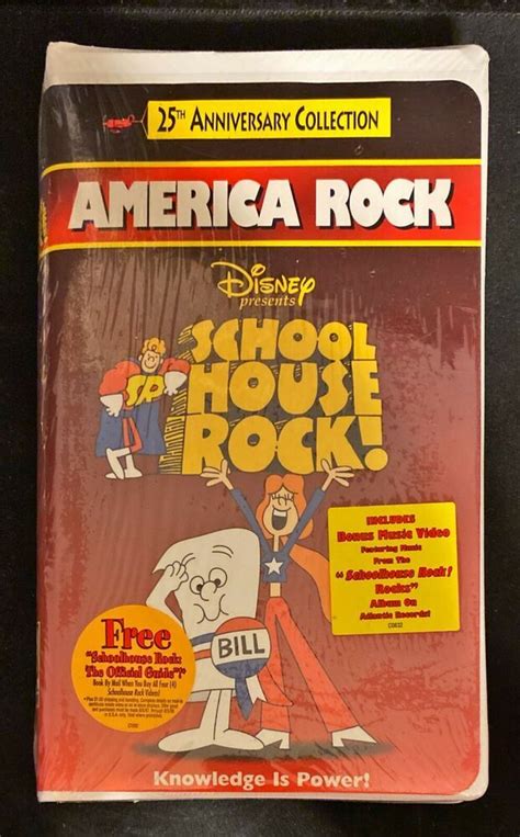 Schoolhouse Rock - America Rock (VHS, 1998, Clam Shell) for sale online | eBay | School house ...