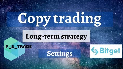 Bitget copy trading - long-term trading setup - Defimood