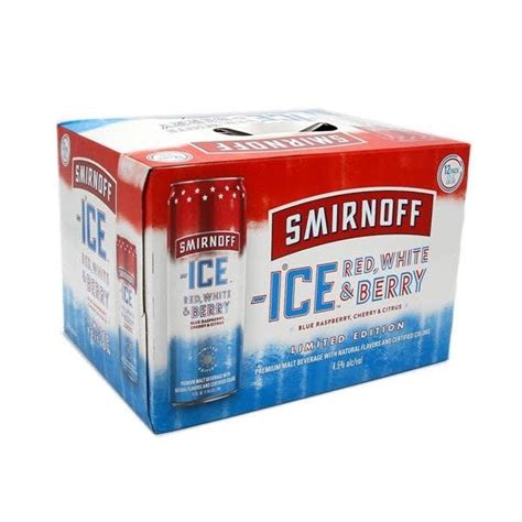 Smirnoff Ice Red White And Blue 12 Pack Can The Hut Liquor Store