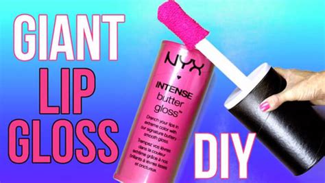 How To Make A Giant Nyx Lip Gloss