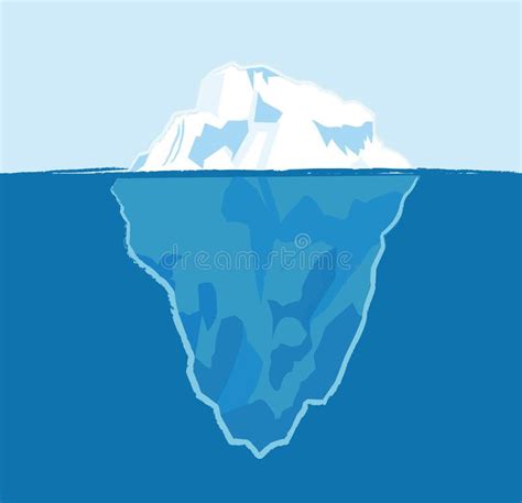 How To Draw An Iceberg At How To Draw