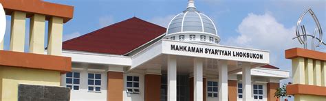 Website Mahkamah Syar Iyah Lhoksukon Ms Lhoksukon