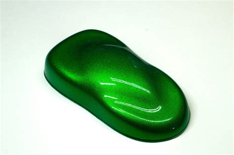 Green Candy Car Paint — Tropical Glitz