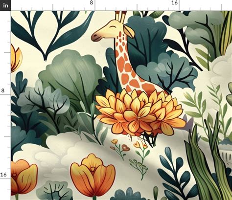 Zoo Fabric Spoonflower