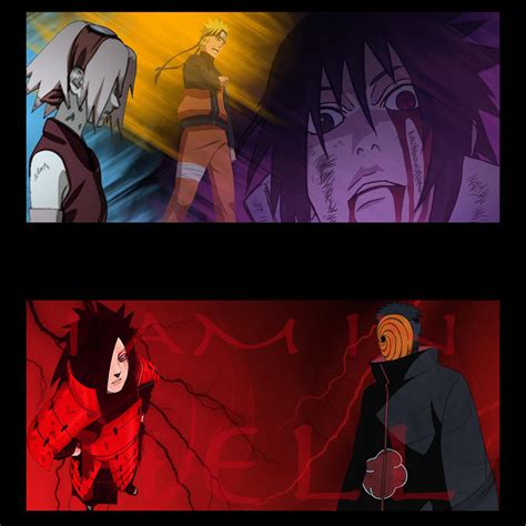 Team Seven And Tobimadara Banners By Uzumakijesse On Deviantart