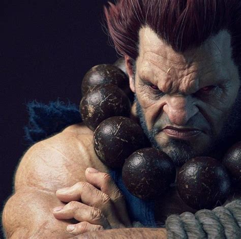 Akuma 3D Art Fanart Street Fighter Characters Street Fighter Akuma