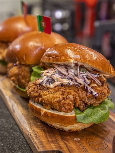 Buttermilk Peri Peri Chicken Burger With Zesty Slaw Ainsley Harriott