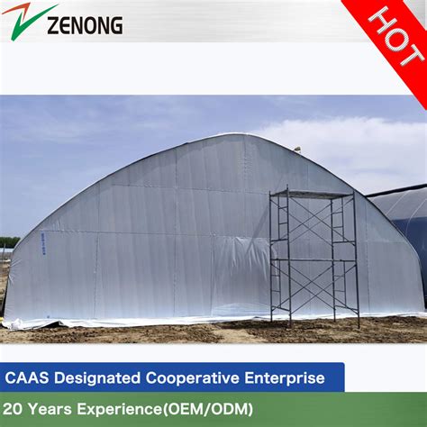 Agricultural Light Deprivation Single Span Tunnel Greenhouse With