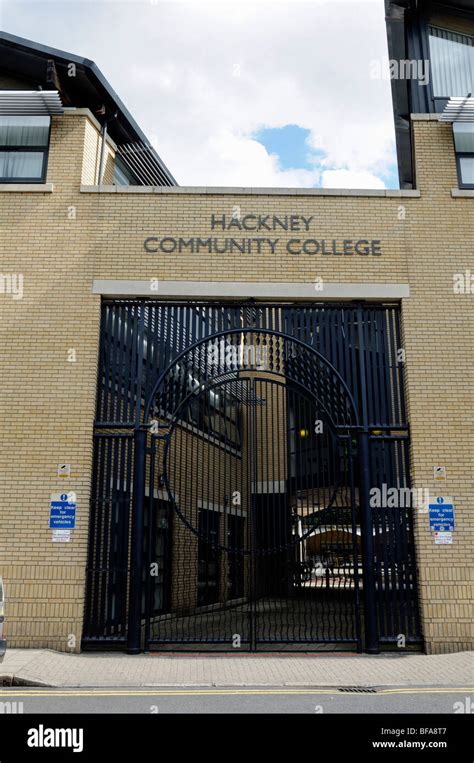 hackney community college  res stock photography  images alamy