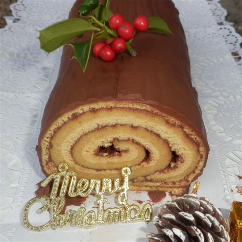 Tronco de Natal Delicioso Sem Glúten e Sem Refinados Sejam