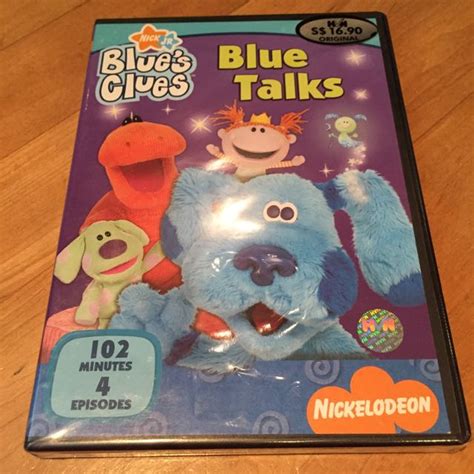 BNIP Blue S Clues Blue Talks DVD Hobbies Toys Books Magazines