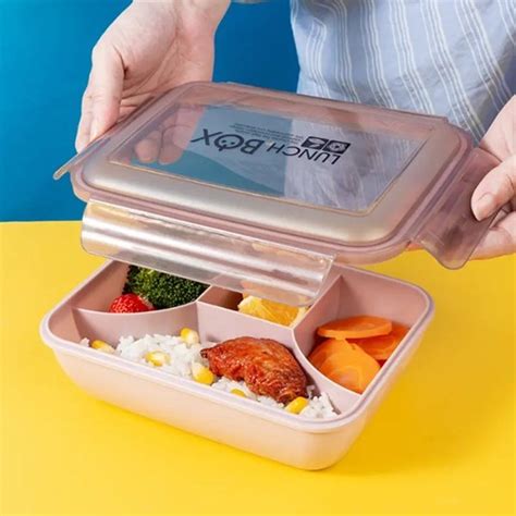 Jual Lunch Box Sekat High Quality Kotak Tempat Bekal Makan Anak