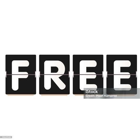 Free White Text Black Background Vector Image Stock Illustration Download Image Now Abstract