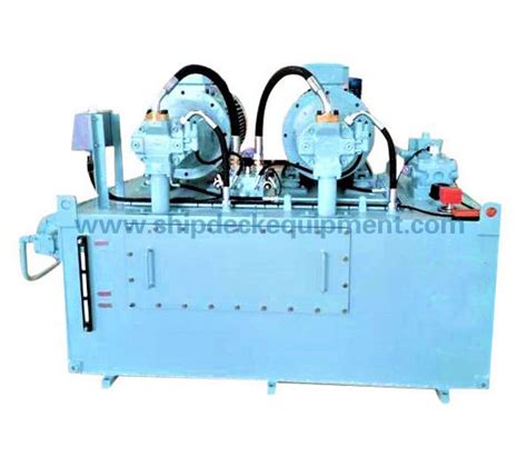 Ship Hydraulic Power Unit Anchor Windlass Zhongyuan Ship Machinery