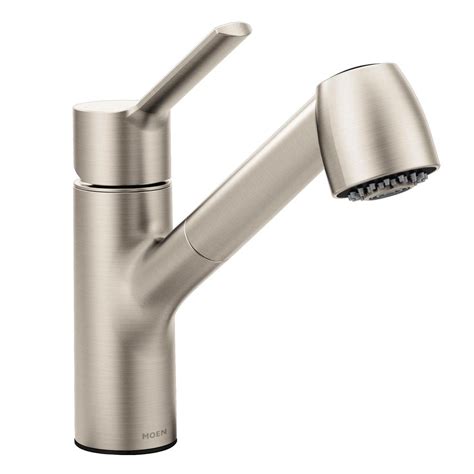 MOEN Method Single-Handle Pull-Out Sprayer Kitchen Faucet in Spot Resist Stainless-7585SRS - The ...