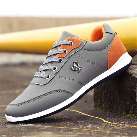 Men Casual Breathable Lace Up Comfortable Outdoor Shoes Sport Shoes