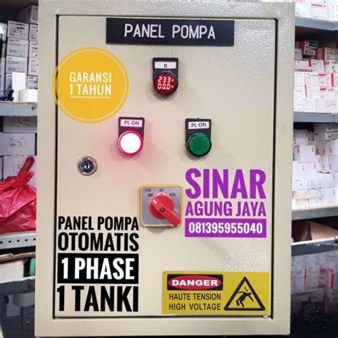 Jual Panel Pompa Otomatis Tanki Phase V Panel Pompa Tanki Hp