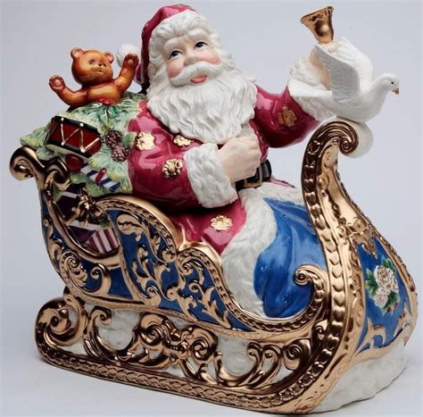 Santa Cookie Jar Christmas