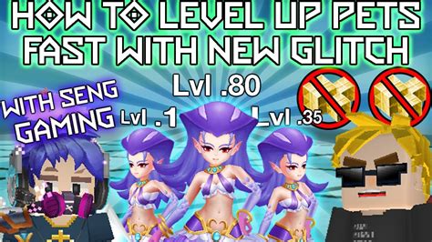 How To Level Up Your Pets Fast Using Glitch With Seng Gaming