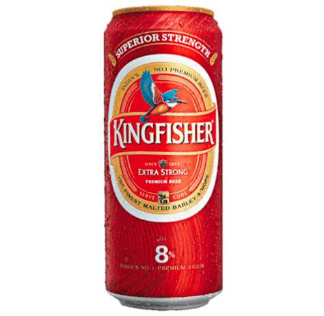 Kingfisher Premium Extra Strong Lager Can 500ml