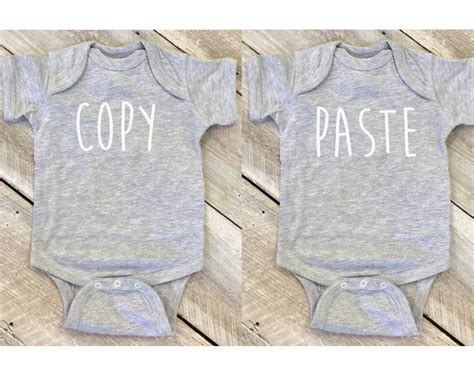 Copy And Paste Twins Matching Onesies Twins Matching Outfit Newborn