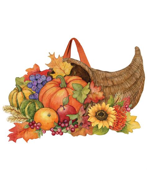 Download Cornucopia Harvest Thanksgiving Royalty Free Stock Clip Art
