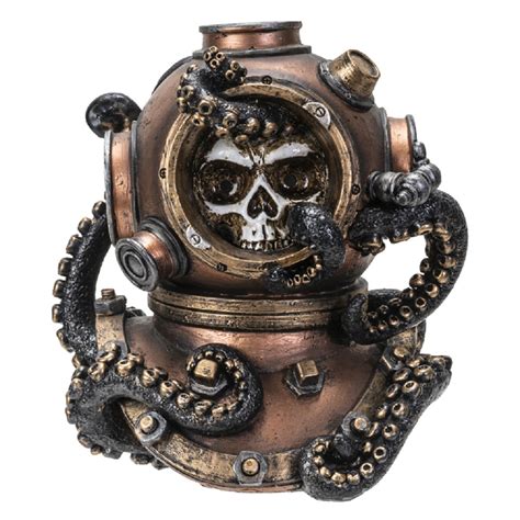 Kraken Skull Backflow Incense Burner Sunshine Daydream