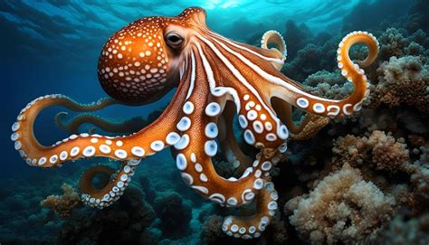 Premium Photo | Octopus in nature public topography
