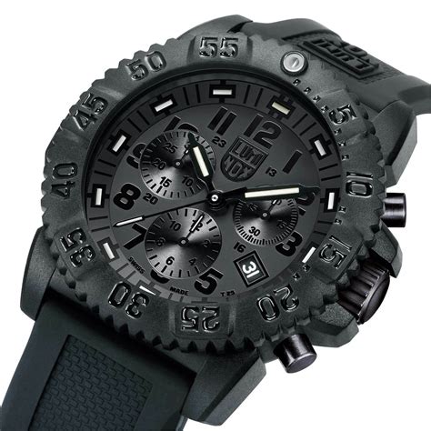 Luminox Navy Seal Bo Blackout Chronograph Corvus