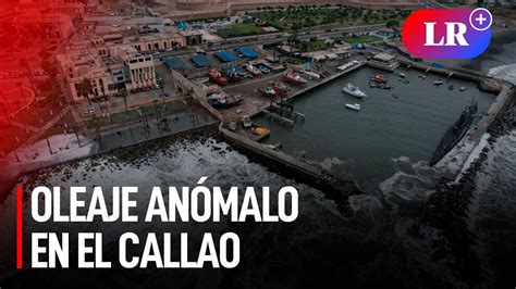 CALLAO OLEAJES ANÓMALOS dañan infraestructura de módulo en CHUCUITO