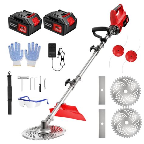 12 inch Electric Weed Wacker?3-in-1 Cordless String Trimmer with 2 Pcs