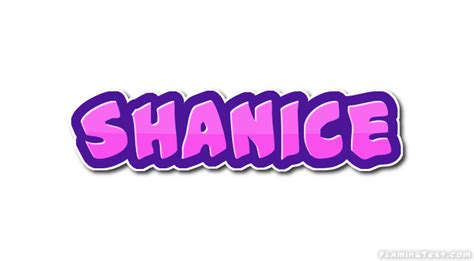 Shanice Logo | Free Name Design Tool from Flaming Text