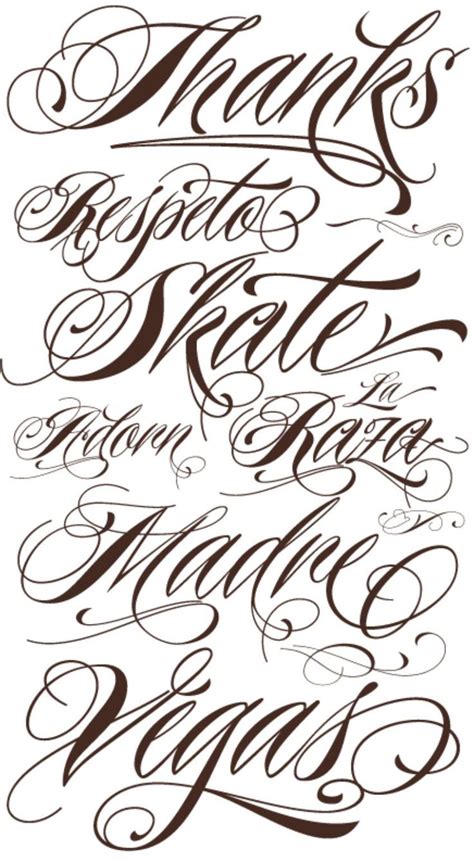 Fancy Cursive Fonts Alphabet For Tattoo Fonts Cursive Tattoo