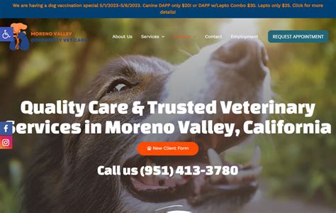 Veterinarios Gratuitos Y De Bajos Recursos En Moreno Valley