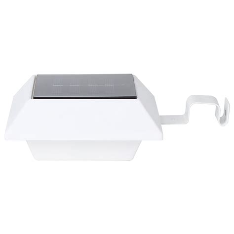 6 Led Waterproof Solar Power Fence Light Garden Security Gutter Lamp