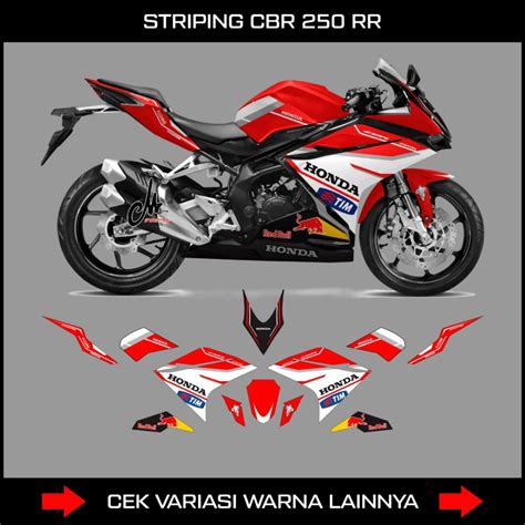 Jual Stiker Decal Cbr Rr Grafis Custome Ducati Sticker Striping