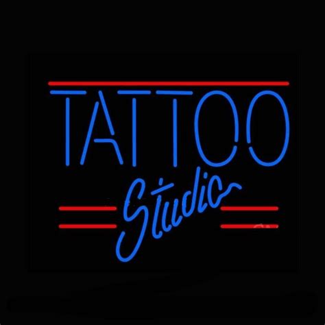 Tattoo Studio Neon Sign Bar Sign Neon Light – DIY Neon Signs