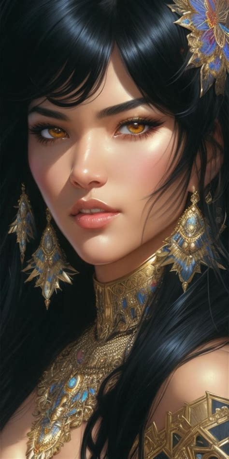 Black Hair Beautiful Marvels Woman Adorn 3 By Arrojado On Deviantart