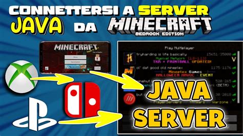 Come Connettersi Ad Un Server Java Da Minecraft Bedrock Ps Xbox