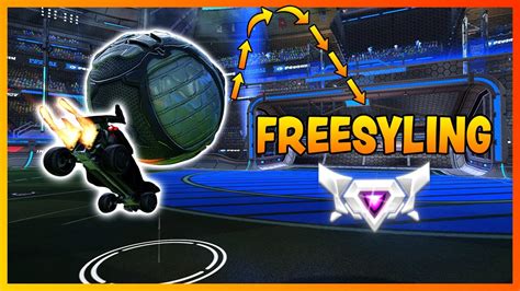 Securing SUPERSONIC LEGEND By FREESTYLING In 1v1 Rocket League