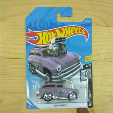 Hot Wheels Tooned Surf N Turf TOONED ROD SQUAD HW ART CARS