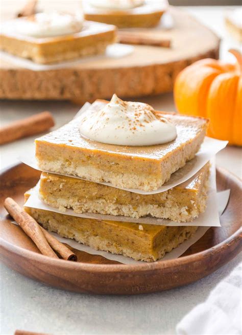 Easy Pumpkin Pie Bars - Flavor the Moments