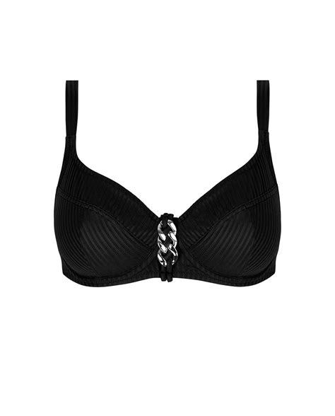 Top de bikini mujer con aros completo para capacidad y tirantes multiposición Antigel El