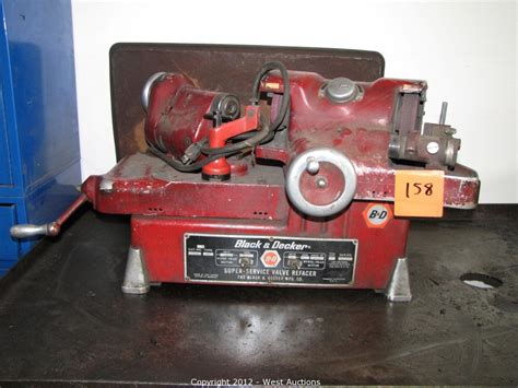 West Auctions Auction Machine Shop Tools And Equipment Item Black