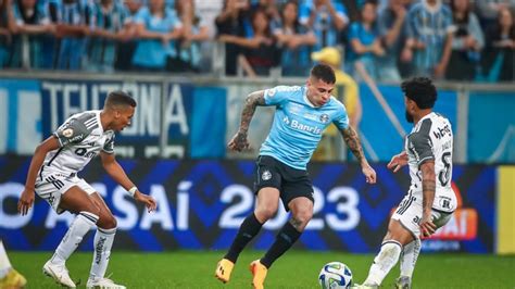 Atlético MG x Grêmio veja onde assistir e as escalações do jogo