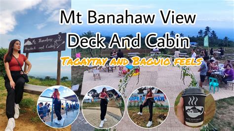 Mt Banahaw View Deck And Cabin Sariaya Quezon YouTube